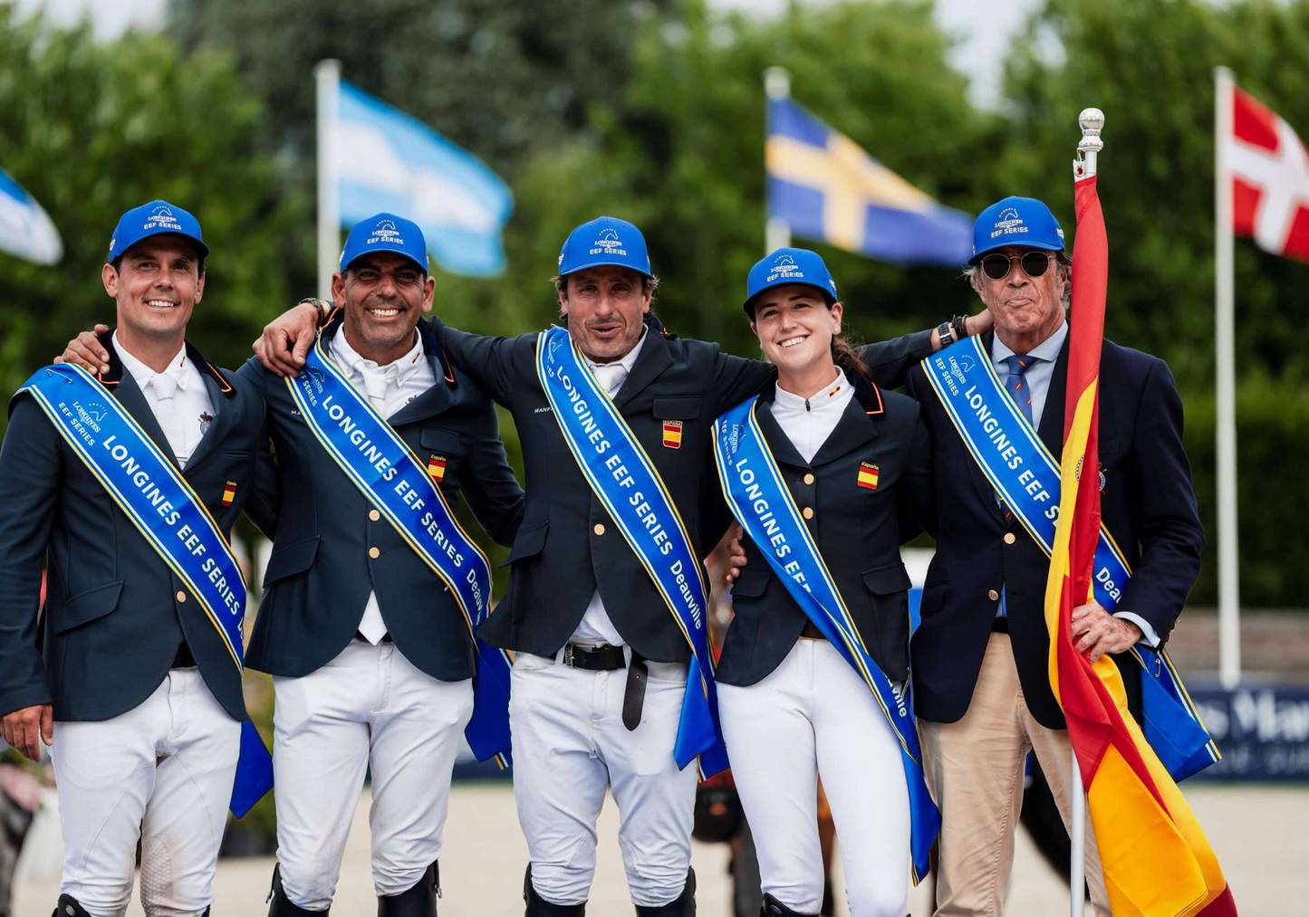 No rain on Spain as Olympic hopefuls rein supreme