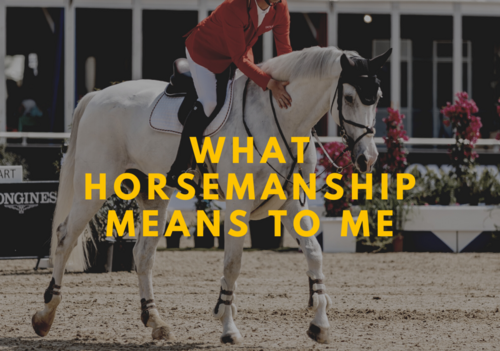 What horsemanship means to me: Jackie Potts