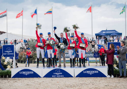 Longines EEF Series 2022: Switzerland wins the first leg in Mannheim