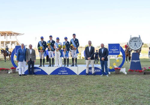 Ukraine Victorious In Longines EEF Nations Cup Of Athens