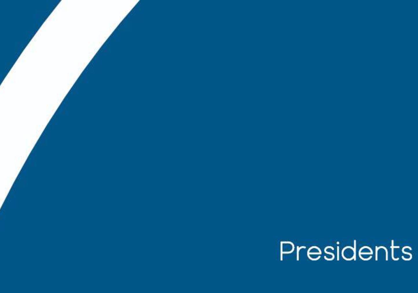 Presidents message: Shaping the future - the power of continental federations