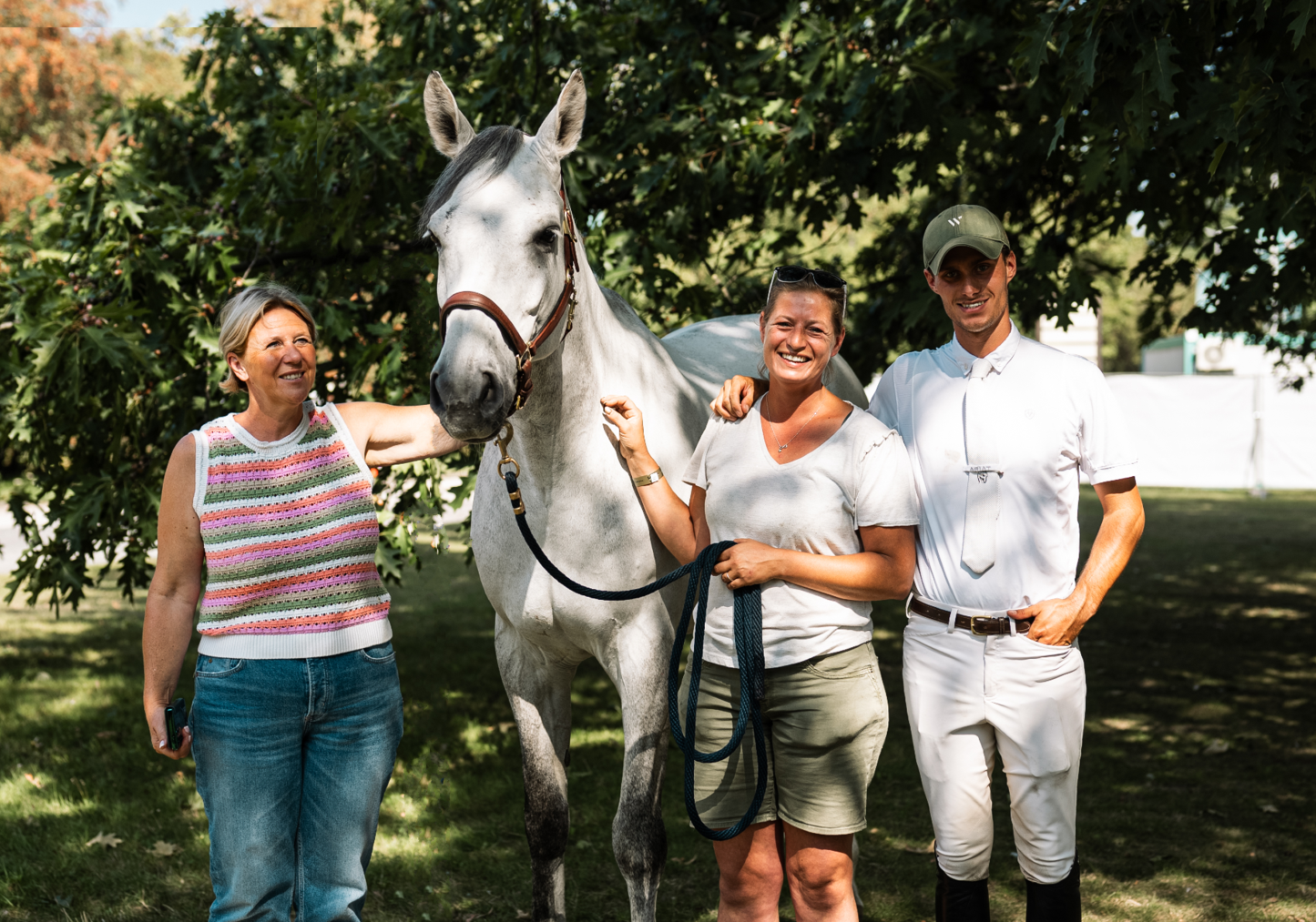 Chuck Marienshof Z is the Series Horse of the Year, in association with the Jumping Owners Club