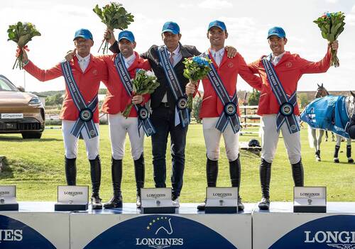 Switzerland Defend Samorin Crown to Secure Longines EEF Nations Cup Final Place