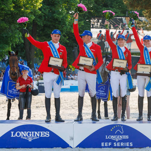 France and Germany win on double day of Longines EEF series