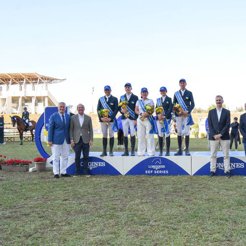 Ukraine Victorious In Longines EEF Nations Cup Of Athens