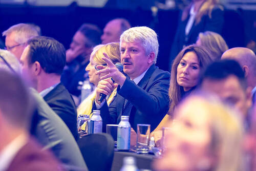 Simone Perillo (ITA), 1st Vice President of the European Equestrian Federation and Secretary General of the Italian Equestrian Federation at the FEI General Assembly 2025 Hong Kong, China. © FEI/Shortcut by Jason