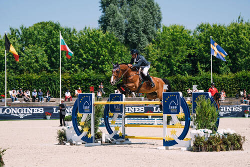 Image: Mariano Martinez Bastida with mount Belano vd Wijnhoeve Z proved untouchable delivering a double clear to help Spain take victory in Deauville (FRA) at the 2024 Longines EEF Series semi-final. © EEF / Cecile Sablayrolles