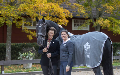 191007 Lövsta StuteriTinne Vilhelmson Silfvén och Antonia Ax:son Johnson.Photo: Roland Thunholm Code: 718 35