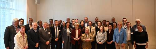 Representatives of more than 34 federations of EHN, for the MEP Horse Group in the EU-Parliament Brussels on Thursday 5 March 2026