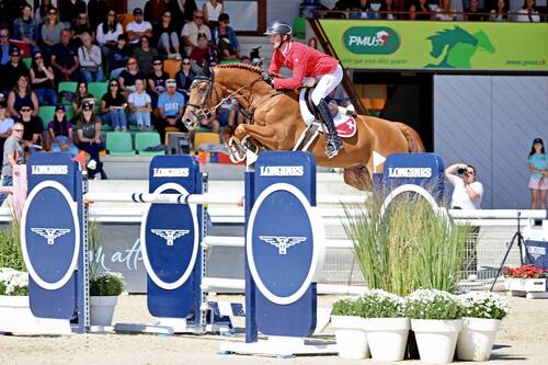 Gaëtan Joliat and mount Chelsea Z secure the win for Switzerland on home soil at the Longines EEF Series Final 2025 Avenches on Sunday 7 September 2025. © EEF