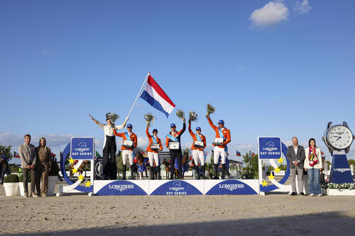 The Netherlands stand high on the podium at Peelbergen Longines EEF Series