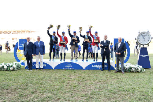 Italy on podium