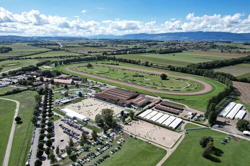 The National Equestrian Institute of Avenches (IENA) in Switzerland, host venue of the Longines EEF Series Final 2025 - 2027. © EEF