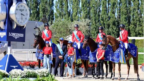 Team Switzerland are ready to defend their title at the 2026 Longines EEF Series © EEF