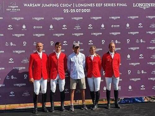 Czech Republic team of Vladimir Tretera, Jan Stetina, Chef d'equipe Petr Dolezal, Alena Machova and Filip Dolezal. © EEF