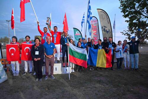 Podium from the Balkan Endurance