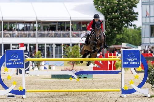 HINNERS Sophie (GER) Iron Dames Combella LONGINES EEF Nations Cup Mannheim © EEF/Stefan Lafrentz