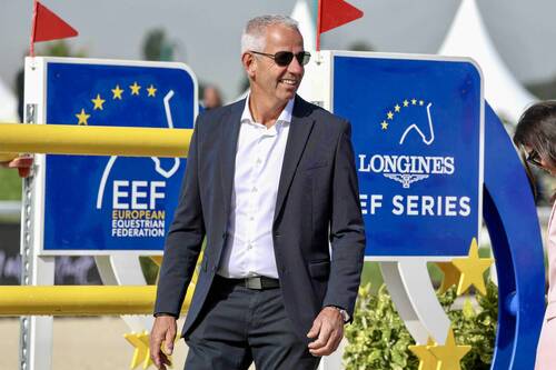 Edwin Smits, President of the Organising Committee for the Longines EEF Series Final CSIO4* Avenches (SUI) © EEF