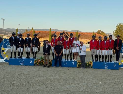 Croatia claimed gold in the Senior's Team competition at the Balkan Jumping Championships in Thessaloniki (GRE) © photobit_net