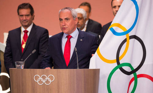 FEI President Ingmar De Vos was elected as an IOC Member for a second term