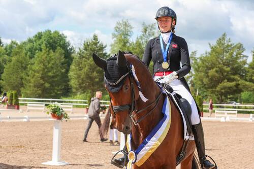 Denmark's Cecilie Dybro Jensen and Zagori 