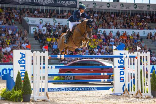 Henrik Von Eckermann jumps to gold, Herning 2022